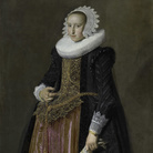 Frans Hals, Ritratto di Aletta Hanemans (1606-1653), 1625, olio su tela, cm 123,8 x 98,3. L’Aia, Gabinetto reale di pitture Mauritshuis trasferito al Mauritshuis nel 1881. © L’Aia, Gabinetto reale di pitture Mauritshuis