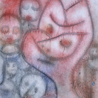 Paul Klee, Gebaerde eines Antlitzes (Espressioni di un volto), 1939, Museo del territorio biellese