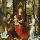 Hans Memling, Madonna e Bambino con Angeli, 1485-1490. Washington, National Gallery of Art. Andrew W. Melton Collection