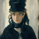 Édouard Manet, Berthe Morisot con un mazzo di violette, 1872, Olio su tela, 40.5 x 55.5 cm, Parigi, Musée d’Orsay | © René-Gabriel Ojéda / RMN-Réunion des Musées Nationaux/ distr. Alinari