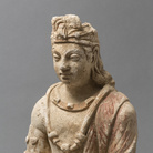 Bodhisattva Gandhara, III-IV secolo d.C., Stucco, 40.5 cm