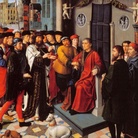 Groeningemuseum: Gerard David, Il Giudizio di Cambise, Pannello di sinistra, 1498, Olio su tavola, 172 x 202 cm