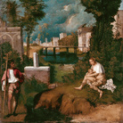 Giorgione (Castelfranco Veneto, 1478 circa - Venezia, 1510), Tempesta, 1502-1503, Tempera a uovo e olio di noce su tela, 83 x 73 cm, Venezia, Gallerie dell'Accademia