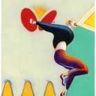 Lorenzo Mattotti, Manifesto per lo spettacolo Play back, Nuithonie, Villars-sur-Glâne, 2009, Matite e pastelli su carta, 33 × 50 cm, Collezione dell’artista