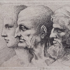 Leonardo disegnato da Hollar