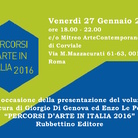 Percorsi d'Arte in Italia 2016. Presentazione del volume