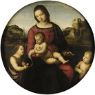 Raffaello Sanzio, Madonna Terranuova, 1505, Olio su tavola, Diametro 88.7 cm | © Staatliche Museen zu Berlin, Gemäldegalerie / Jörg P. Anders | Raffael in Berlin. The Madonnas of the Gemäldegalerie