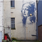 Girl with a Pierced Eardrum, Banksy