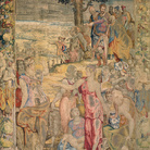 Il Faraone accetta Giacobbe nel regno, 1553. Disegno e cartone di Agnolo Bronzino. Atelier di Jan Rost. Roma, Presidenza della Repubblica