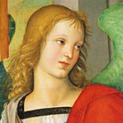 Raffaello, Busto di angelo (dalla Pala Baronci), olio su tavola, 1500-1501. Brescia, Pinacoteca Tosio Martinengo