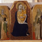 Puccio Di Simone, Madonna col Bambino in trono e quattro Santi (trittico ex Ricasoli). Urbino (PU), Galleria Nazionale delle Marche