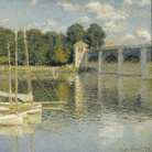 Claude Monet, Le Pont d'Argenteuil, 1864, Olio su tela, Musée d'Orsay, Paris