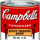 Andy Warhol, Campbell's Soup Hot Dog Bean, serigrafia su carta, 90 x 60 cm. Collezione privata 