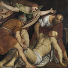 Lattanzio Gambara, Trasporto di Cristo nel sepolcro, 1560 circa,  Tela, 159 x 175 cm, Torino, Musei Reali