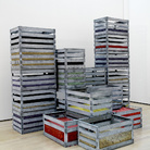 Perino & Vele, Big archives, 2002 ferro e cartapesta, 47 x 56 x 90 cm cad.