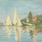 Claude Monet, Regate ad Argenteuil (1872 circa), olio su tela; 48x75,3 cm. Parigi, Musée d’Orsay