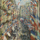 Claude Monet, Rue Montorgueil a Parigi. Festa del 30 giugno 1878 (1878). Olio su tela; 81x50 cm. Parigi, Musée d’Orsay