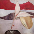 Alberto Martini, Mètempsycose plastique, 1930, Olio su cartone, 60 x 73,2 cm, Collezione privata | © Matteo Zarbo