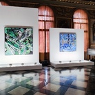 Rita Sabo, Sacred Planet exhibition at Biblioteca Nazionale Marciana, Venezia | Courtesy © Marco Ferri & RS Art Gmbh