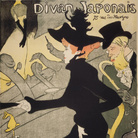 Henri de Toulouse-Lautrec, Divan Japonais, 1892-1983, litografia a colori, manifesto