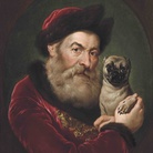 Giacomo Ceruti, Vecchio con cane, 1740-1745 circa, Collezione privata