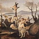 Piero di Cosimo (Firenze 1462 – 1522), Il ritorno dalla caccia, 1494-1500 circa. Tavola. New York, The Metropolitan Museum of Art, Dono di Robert Gordon