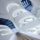 The Library and Learning Center by Zaha Hadid, Vienna University of Economics and Business, Austria | Photo by O Palsson via Flickr