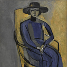 Henri Matisse, Ritratto di Greta Prozor, 1916. Olio su tela, 146x96 cm. Collection Centre Pompidou, Paris Musée national d’art moderne - Centre de création industrielle. Photo : © Centre Pompidou, MNAM- CCI/Philippe Migeat/Dist. RMN-GP © Succession H. Matisse by SIAE 2015