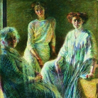 Umberto Boccioni, Tre donne, 1809-1810, Olio su tela, Milano, Gallerie d'Italia - Piazza Scala, Collezione Intesa san Paolo