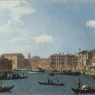Antonio Canal detto Canaletto, Il Canal Grande da Santa Chiara verso Santa Croce, Olio su tela,79 x 48.5 cm, Parigi, Musée de Cognacq-Jay