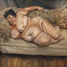 Lucian Freud, Benefits Supervisor Sleeping, 1995. Sue Tilley, modella introdotta all'artista da un amico comune, il trasgressivo artista e designer londinese Leigh Bowery.