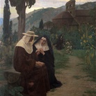 Vittorio Calegari, Abelardo ed Eloisa al Paracleto (1893). © MAMbo