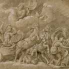 Giulio Romano, Diomede combatte Fegeo e Ideo, Parigi, Musée du Louvre