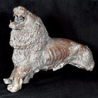 Antonio Ligabue, Leone ruggente, terracotta, 1936, 35x44x17 cm