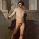 Francesco Hayez, Atleta trionfante, 1813, Olio su tela, 155 x 225 cm, Accademia Nazionale di San Luca, Roma