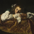 Anonimo pittore attivo a Roma, Ragazza dormiente, 1610-1620 ca. Olio su tela, 67,5x74 cm. © Museum of Fine Arts, Budapest 2015