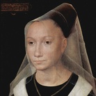 Sint Jaanshospitaal-Memlingmuseum: Hans Memling (circa 1433 - 1494), Ritratto di giovane donna (Sibylla Sambetha), 1480, Olio su pannello, 26.5 x 38 cm