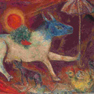 Marc Chagall, La mucca con l’ombrello, 1946, olio su tela. New York, The Metropolitan Museum of Art, Bequest of Richard S. Zeisler, 2007 (2007.247.3) © Chagall ®, by SIAE 2014