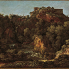 Gaspard Dughet (Roma 1615-1675), Cascata di Tivoli, 1673 circa, olio su tela.