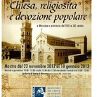 Chiesa, religiosità e devozione popolare a Messina e provincia dal XVII al XX secolo