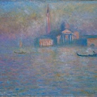 Claude Monet, San Giorgio Maggiore, Venezia, dopo il tramonto, 1908, olio su tela, cm 52,9x81,2. Cardiff, Amgueddfa Cymru, National Museum Wales