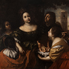 Francesco Cairo, La figlia del Faraone accogliè Mosè salvato dalle acque, 1645 ca., Olio su tela, Torino, Musei Reali - Galleria Sabauda