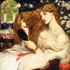 Dante Gabriel Rossetti, Lady Lilith, 1866–1868. Olio su tela, cm 96,5x85,1