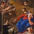 Giacinto Gimignani, Madonna che dona il rosario a S. Domenico, 1648. Prato Sesia