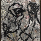 Jackson Pollock, Composition with Black Pouring, 1947. Olio e smalto su tela, montata su masonite, The Olnick Spanu Collection © Jackson Pollock, by SIAE 2014