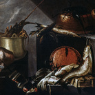 Giovanni Battista Recco, Composizione con pesci e crostacei, olio su tela, 97 x 132 cm. Collezione privata 