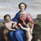 Giovan Battista Salvi detto il Sassoferrato, Madonna col Bambino e San Giovannino, Brescia