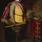 Diego Rodriguez de Silva y Velasquez, Filippo IV re di Spagna, 1625-1635 ca, olio su tela, cm 209,2x121