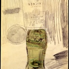 Andy Warhol, Campbell’s Soup Can Over Coke Bottle, 1962. Collezione Brant Foundation
