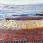 Piet Mondrian (1872-1944), Sea after sunset, 1909, Oil on cardboard, 74.5 x 62.5 cm, Gemeentemuseum Den Haag